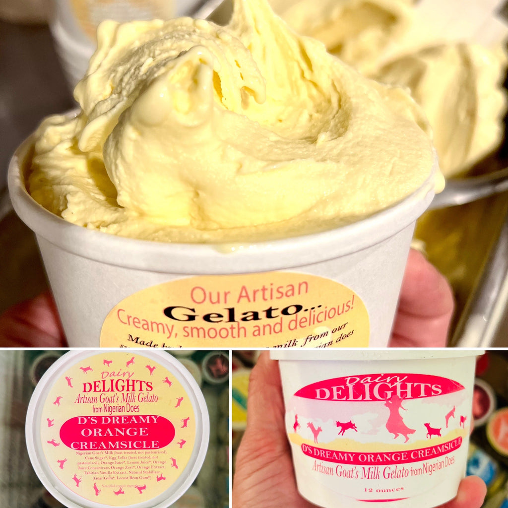 Dairy Delights Artisan Goat's Milk Gelato – Painted Pepper Farm