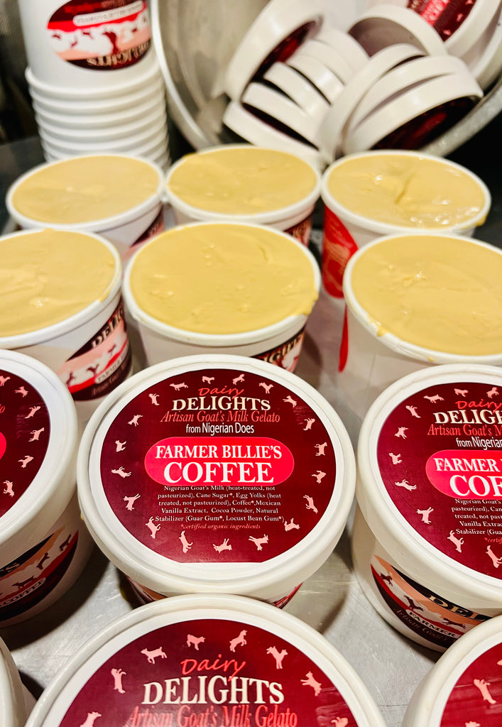 Dairy Delights Artisan Goat's Milk Gelato – Painted Pepper Farm