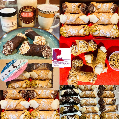 Moo’s Cannoli — Chocolate Shell
