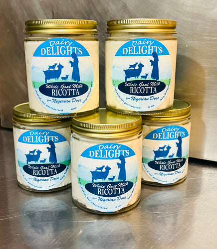 Dairy Delights Whole Goat’s Milk Ricotta