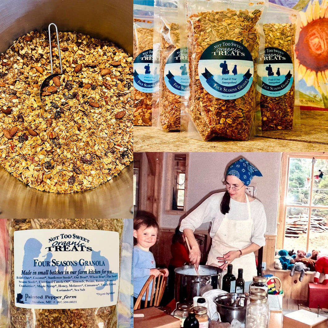 Not Too Sweet Organic Granolas